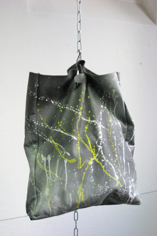 Leather shopper 'Lasticbag' art