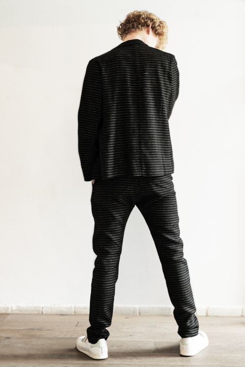 Side-belt trousers pinstripe - Image 7