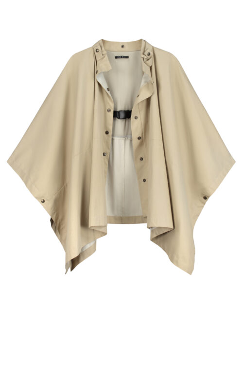 Rain cape 'Mule' of water-repellent cotton - Image 4