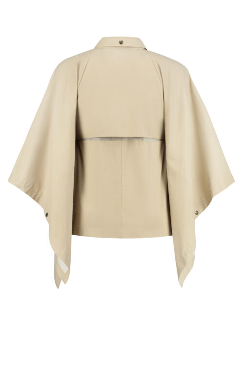 Rain cape 'Mule' of water-repellent cotton - Image 5