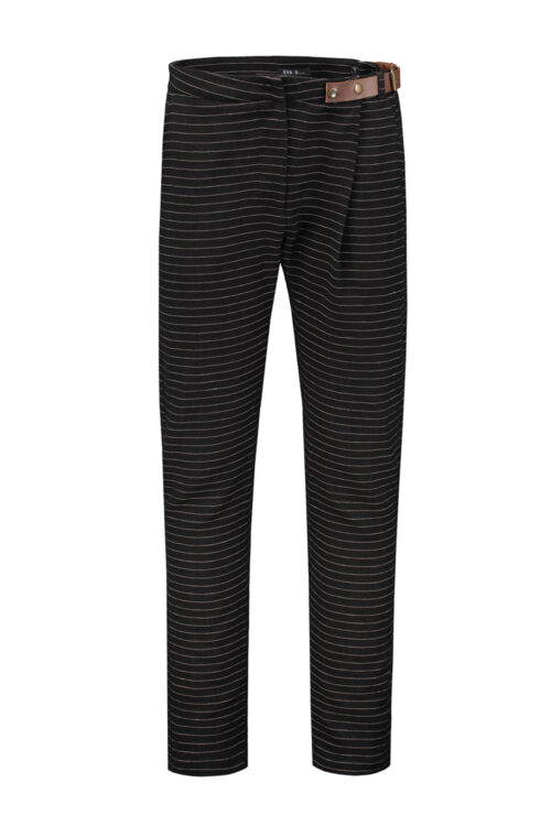 Side-belt trousers pinstripe - Image 4