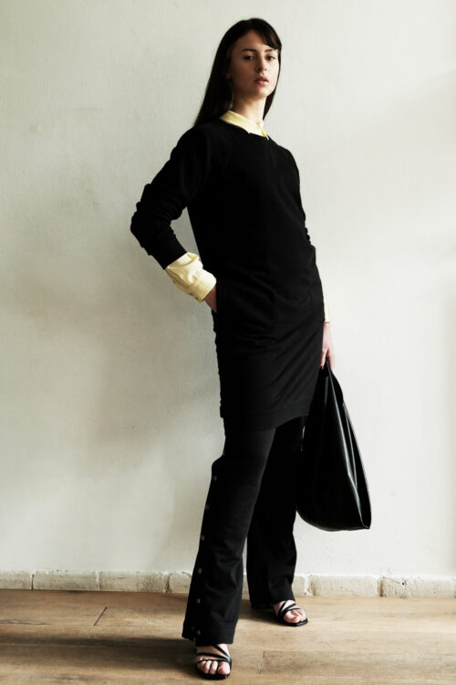 Sweaterdress Dolly of organic cotton - Image 3