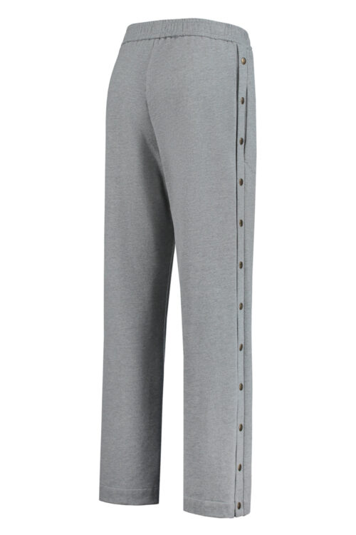 Unisex Track pants Gummi in Grey organic cotton - Studio EVA D.