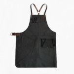 Handcrafted Leather Apron Black