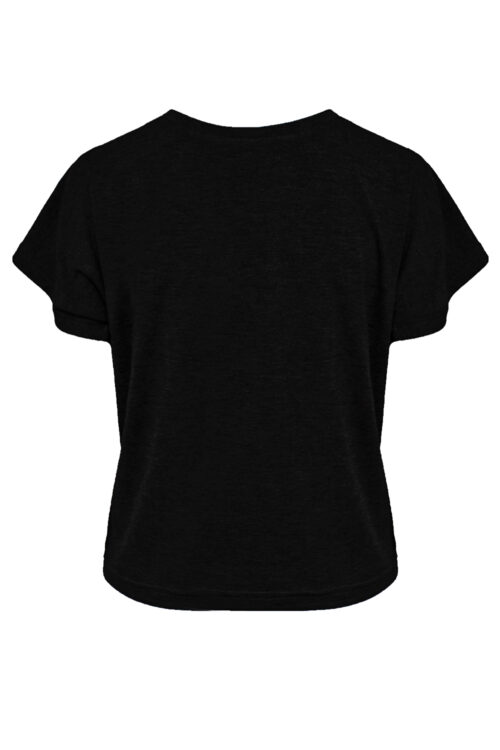 Basic top 'Amy' black with dolman sleeves - Image 5