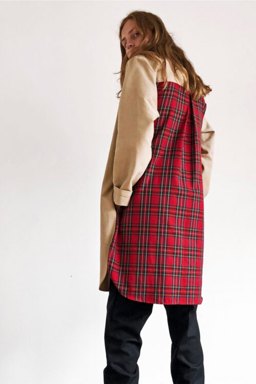 Unisex Coat Axl Check