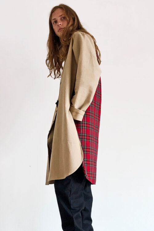 Unisex Coat Axl Check - Image 2