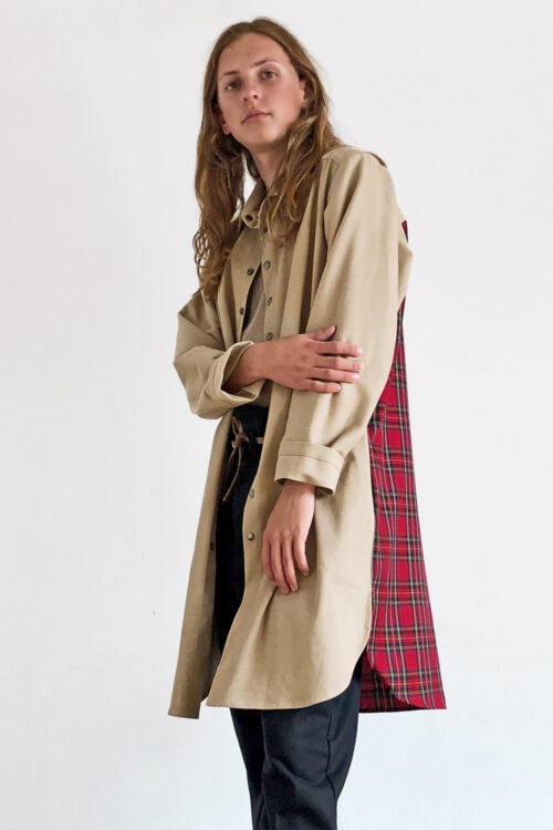 Unisex Coat Axl Check - Image 3