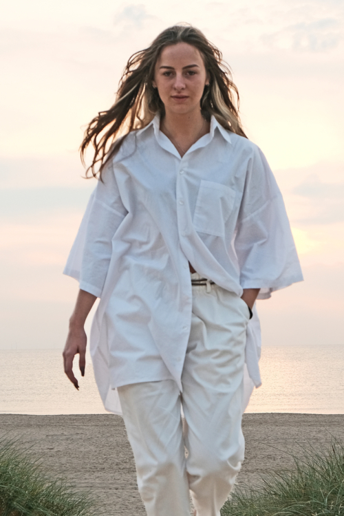 Unisex shirt 'Axl Square' White - Image 2