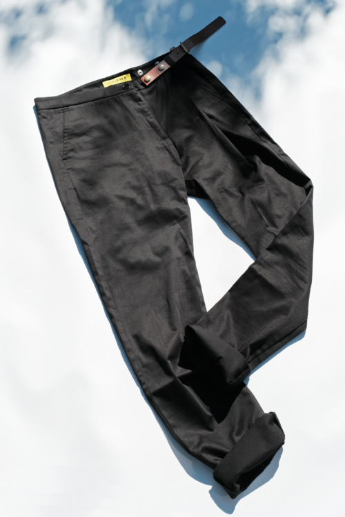 Side-belt Suit Pants - Image 3