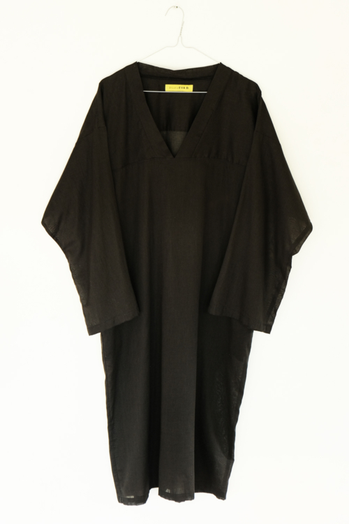 Airy Kaftan of Slightly Transparent Cotton - Image 3
