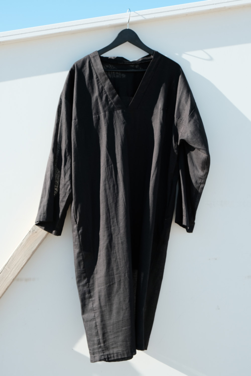 Airy Kaftan of Slightly Transparent Cotton