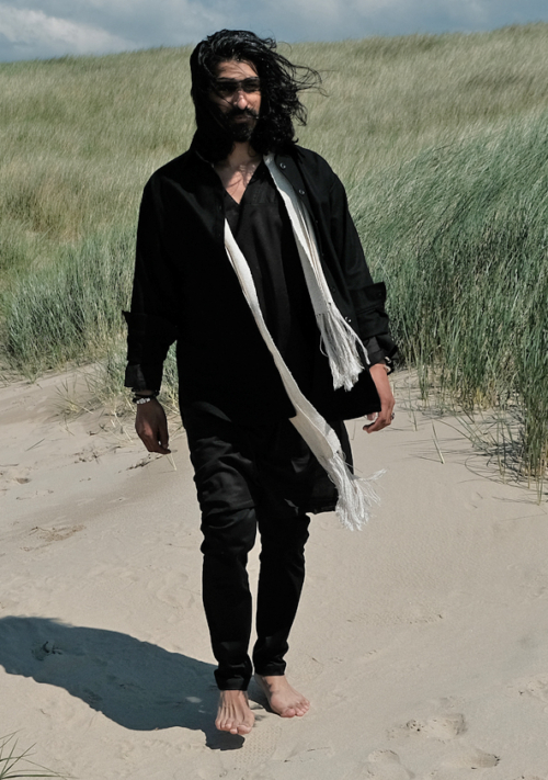 Airy Kaftan of Slightly Transparent Cotton - Image 2