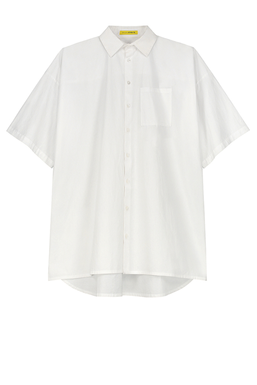 Relaxed-Fit Short-Sleeved shirt 'Axl' White - Image 4