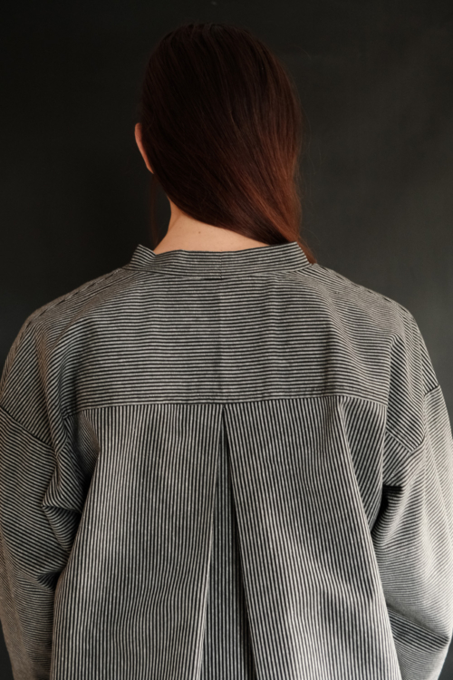 Unisex Caftan 'Moon' Folklore Stripe - Image 3