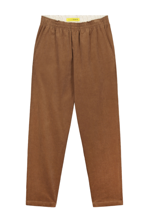 Pants 'Heit' of Brown Corduroy - Image 4
