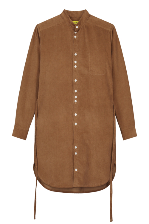 Shirt 'Axl 3/4' Brown Corduroy - Image 3
