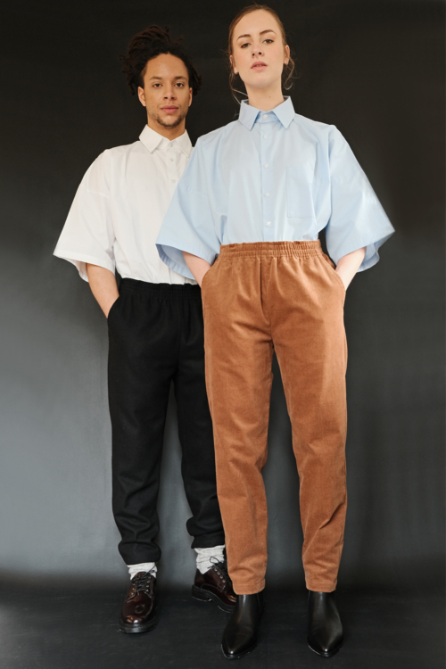 Pants 'Heit' of Brown Corduroy - Image 3
