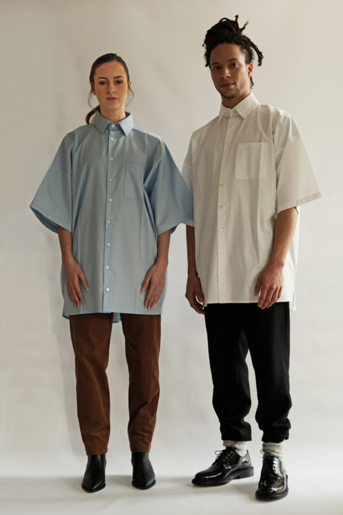 Relaxed-Fit Short-Sleeved shirt 'Axl' White - Image 3