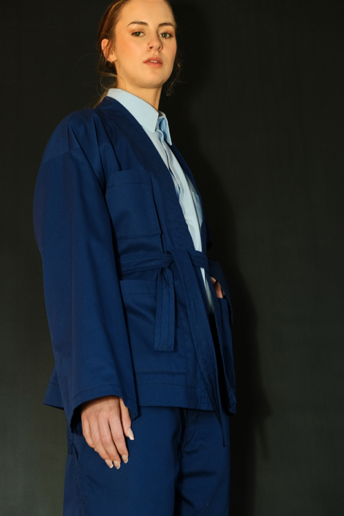 Kimono Jacket Blue Worker
