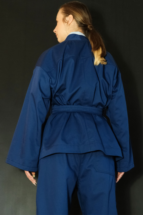 Kimono Jacket Blue Worker - Image 2