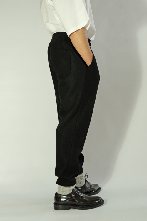 Pants 'Heit' of Black Wool - Image 3