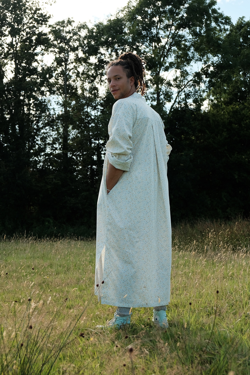 Unisex Caftan Mille Fleurs - Studio EVA D.