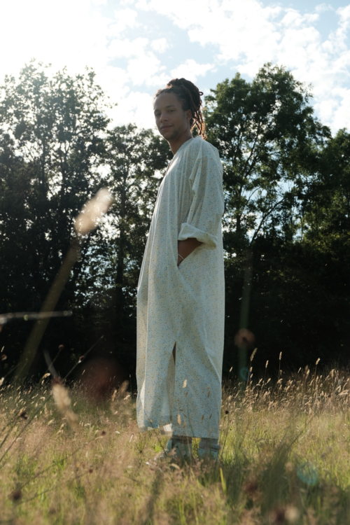 Unisex Caftan Mille Fleurs - Image 3