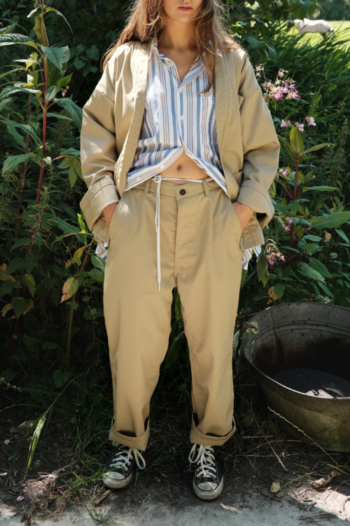 Genderless Pants ‘Farmer’ Worker Sand